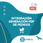 Integración generación de PDF de pedidos