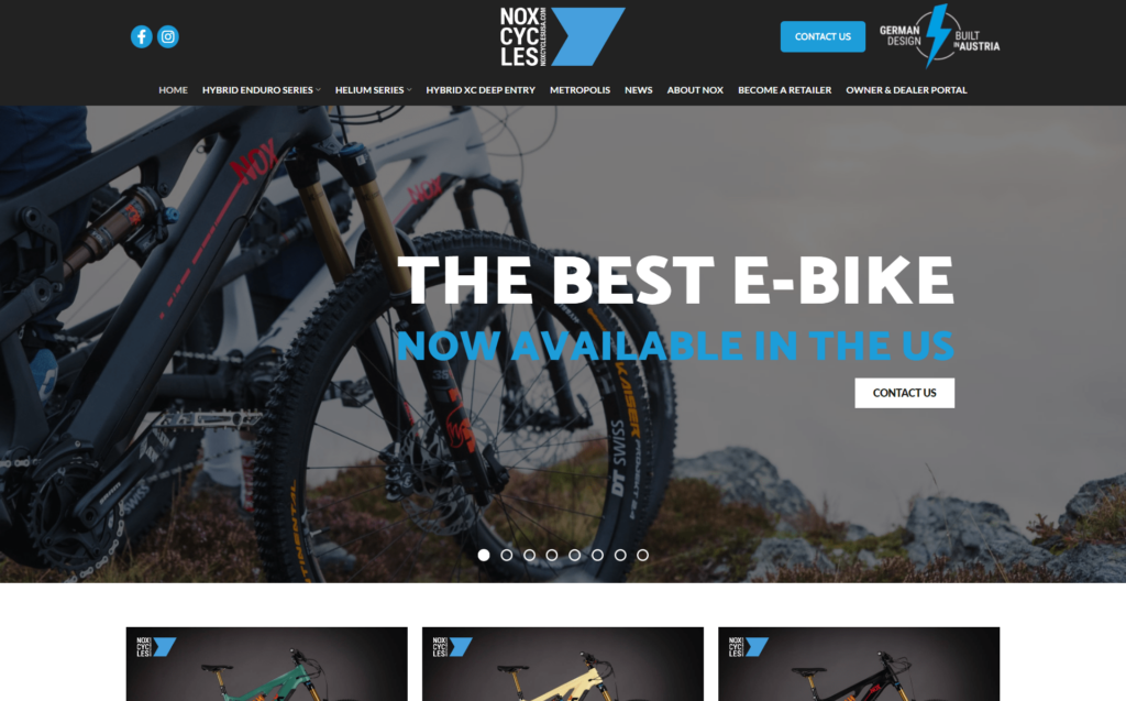 noxcyclesusa.com